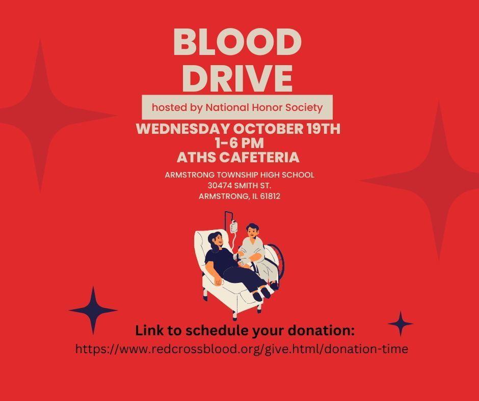 Help save lives, donate blood!